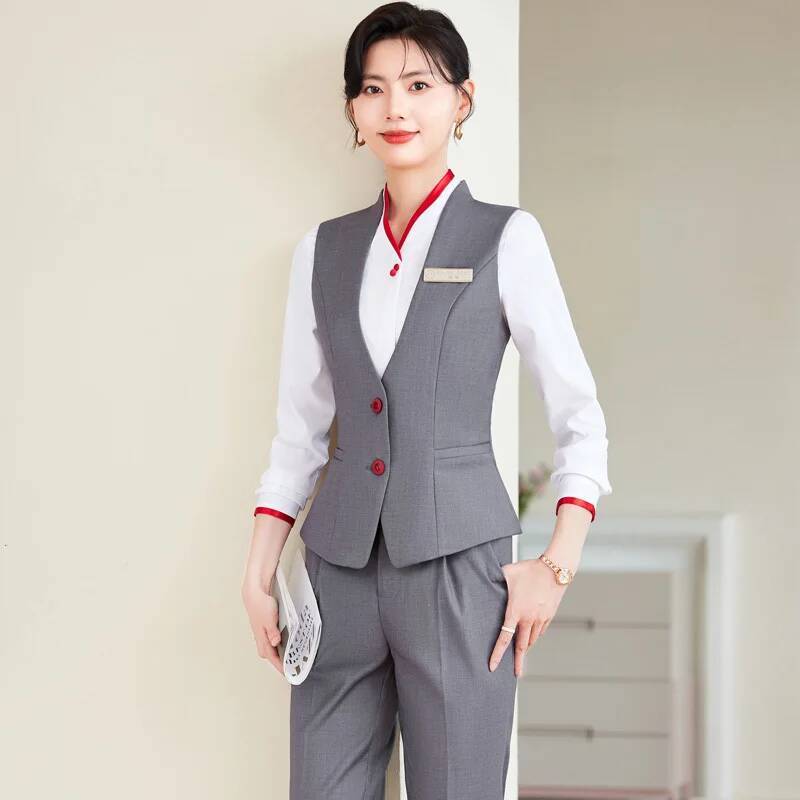 Women Formal Wear Winter - Formelle Hosenanzüge in Übergröße 5XL, elegante