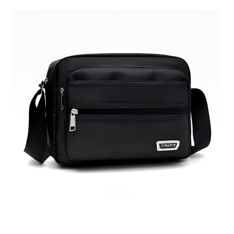 Structured Handbag Work - Wasserdichte Herren-Umhängetasche, vielseitige Business-Reise-Freizeit-Umhängetasche, trendige Alltags-Outdoor-Arbeitstasche,