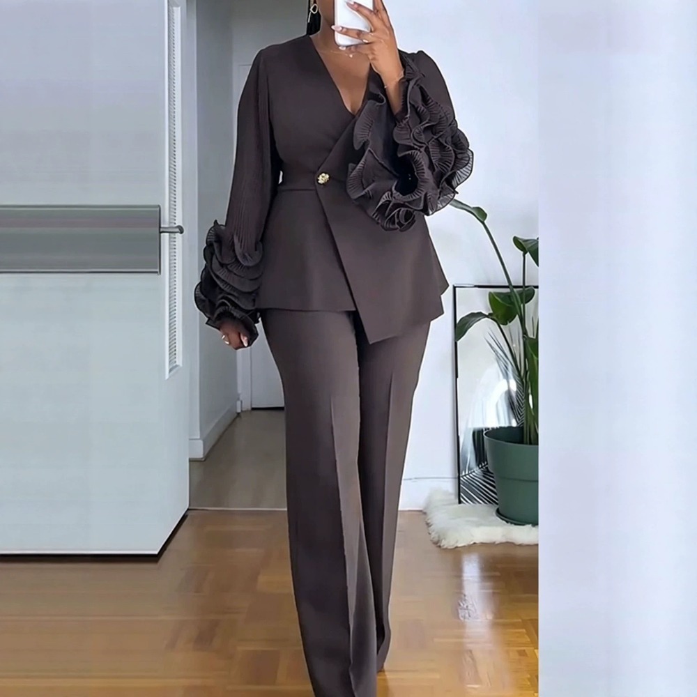 Women'S Formal Wear With Pants - Zweiteiliger Hosenanzug für Damen, Blazer mit