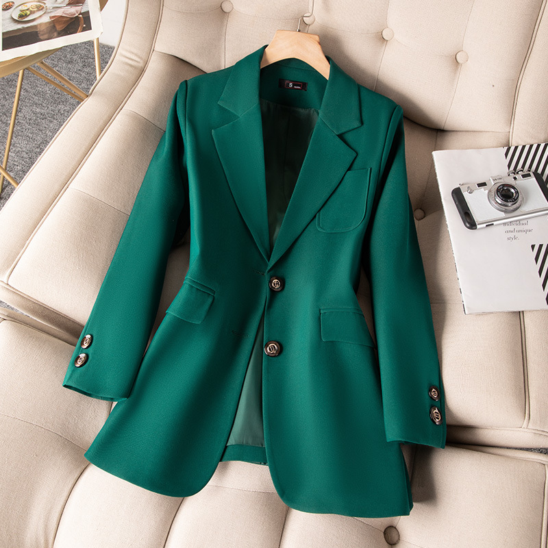 Women Formal Wear Winter - Blau Schwarz Grün Frauen Formale Blazer