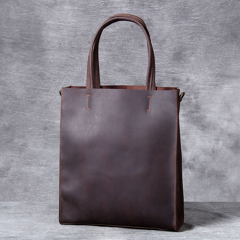 Vintage echtes Leder Herren Ha – Structured Handbag Work Bewertung und Preis