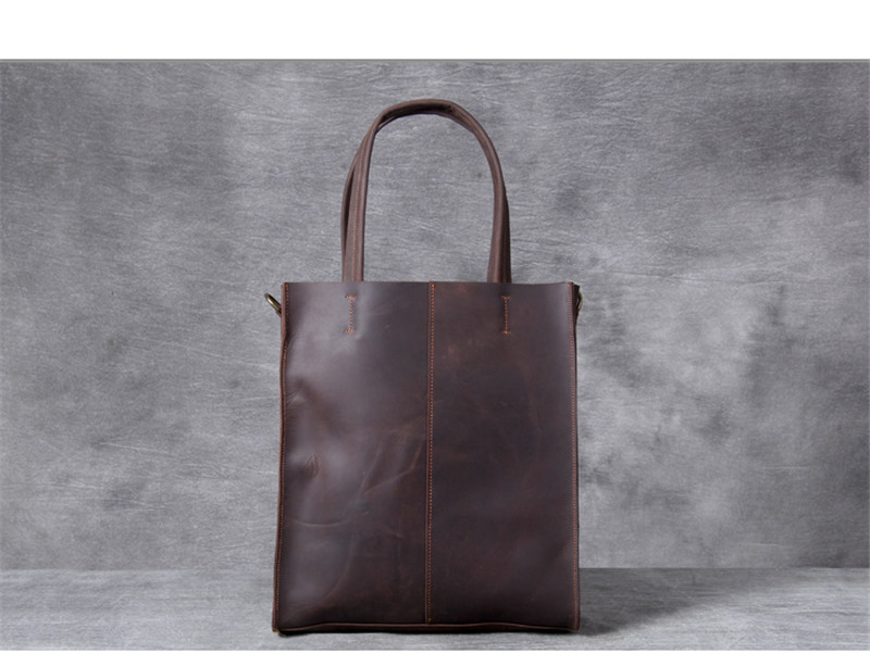 Vintage echtes Leder Herren Ha – Structured Handbag Work Bewertung und Preis