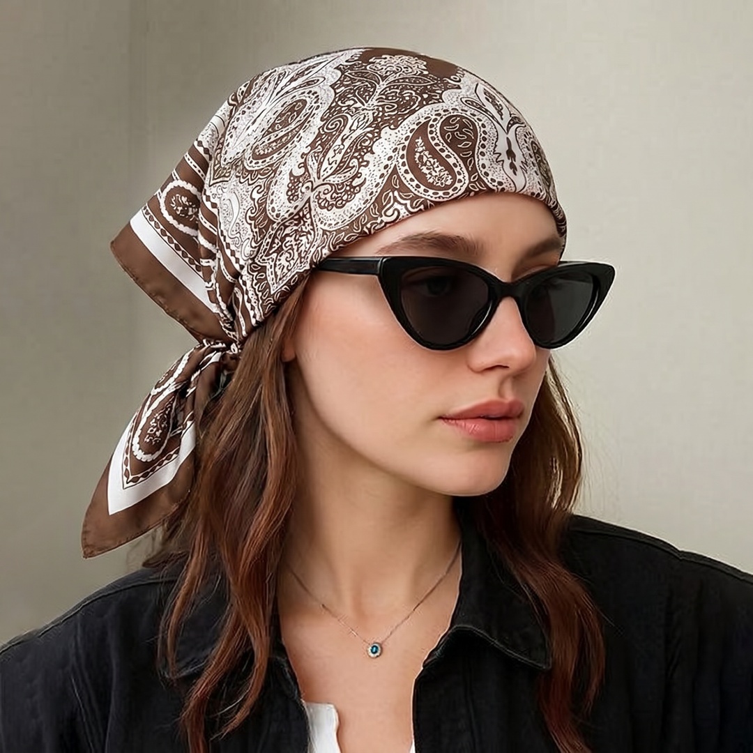 Damen-Schal Hijab Bandana Kopf – Women Formal Wear Hijab Bewertung und Preis