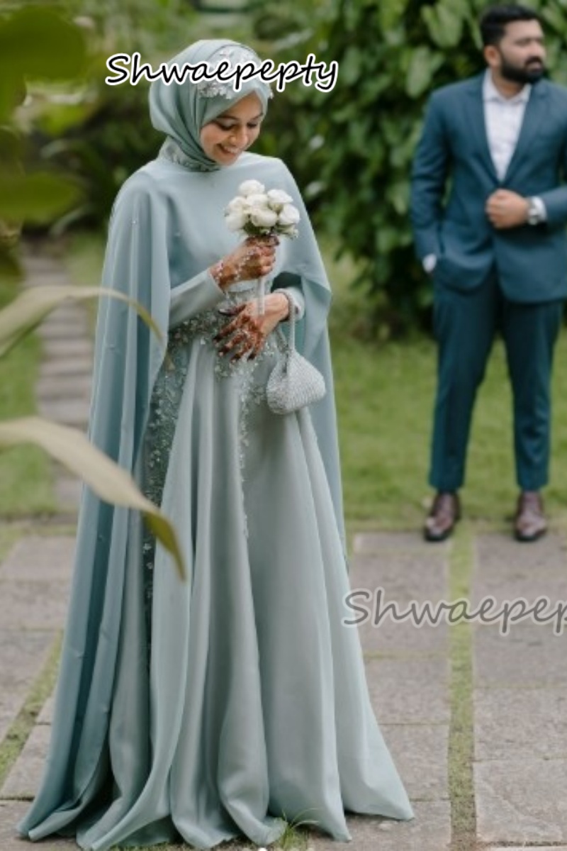 Elegantes muslimisches Abendkl – Women Formal Wear Hijab Bewertung und Preis