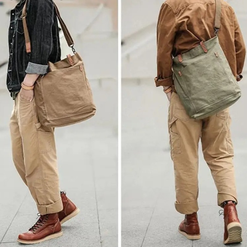 Canvas-Leder-Tragetasche für H – Structured Handbag Work Bewertung und Preis