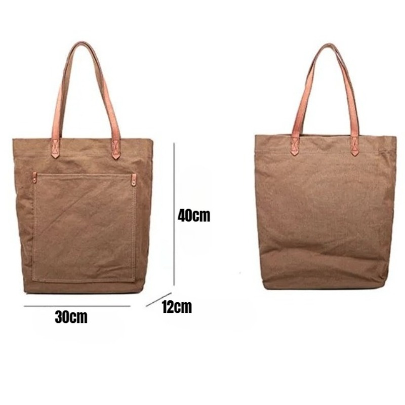 Canvas-Leder-Tragetasche für H – Structured Handbag Work Bewertung und Preis