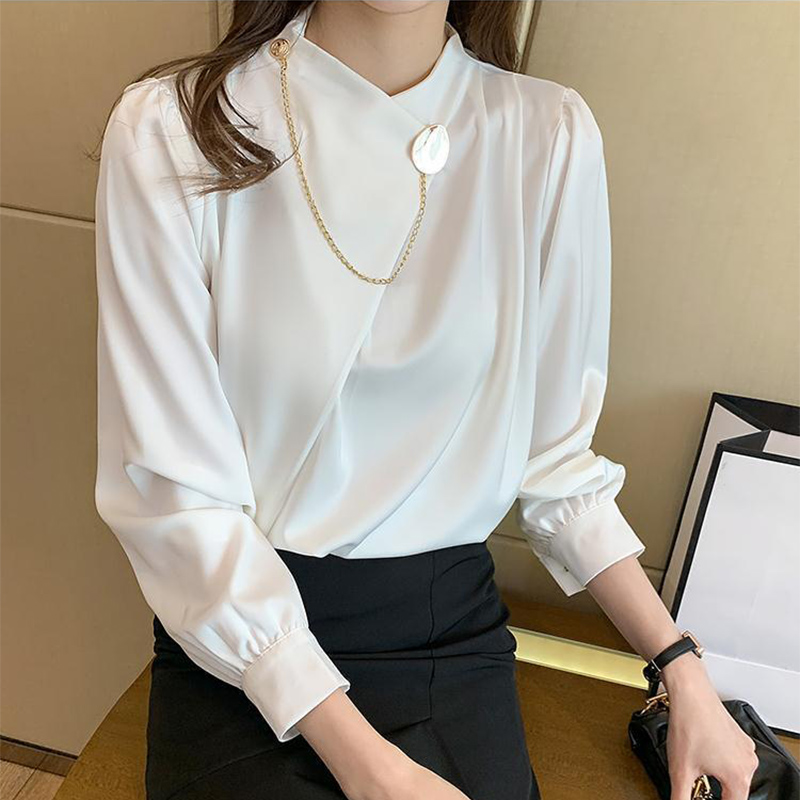 Einfarbig Elegante Langarm Arb – Women Formal Wear Winter Bewertung und Preis