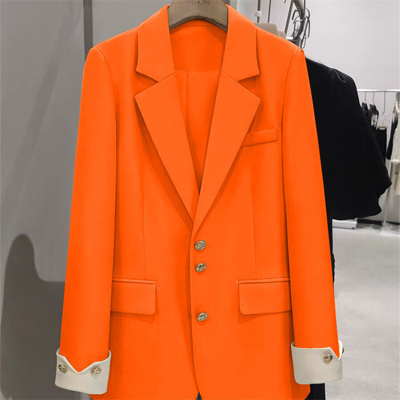 Mode Damen Blazer Farbe Block  – Women Formal Wear Winter Bewertung und Preis