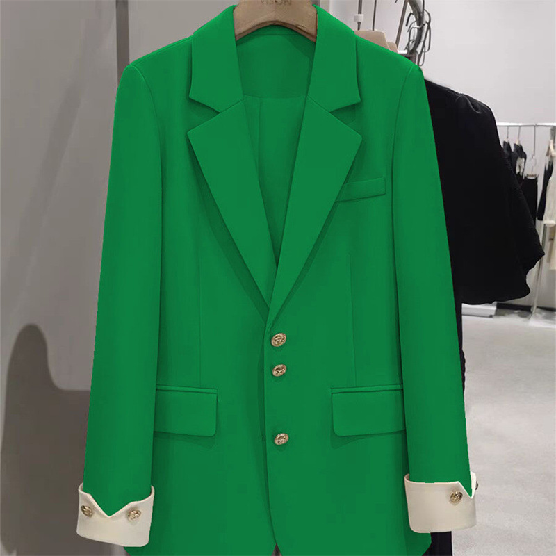 Mode Damen Blazer Farbe Block  – Women Formal Wear Winter Bewertung und Preis