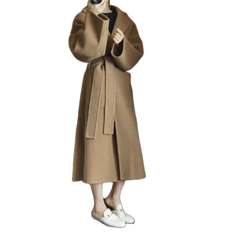 Eleganter Damen-Langmantel aus – Women Formal Wear Winter Bewertung und Preis