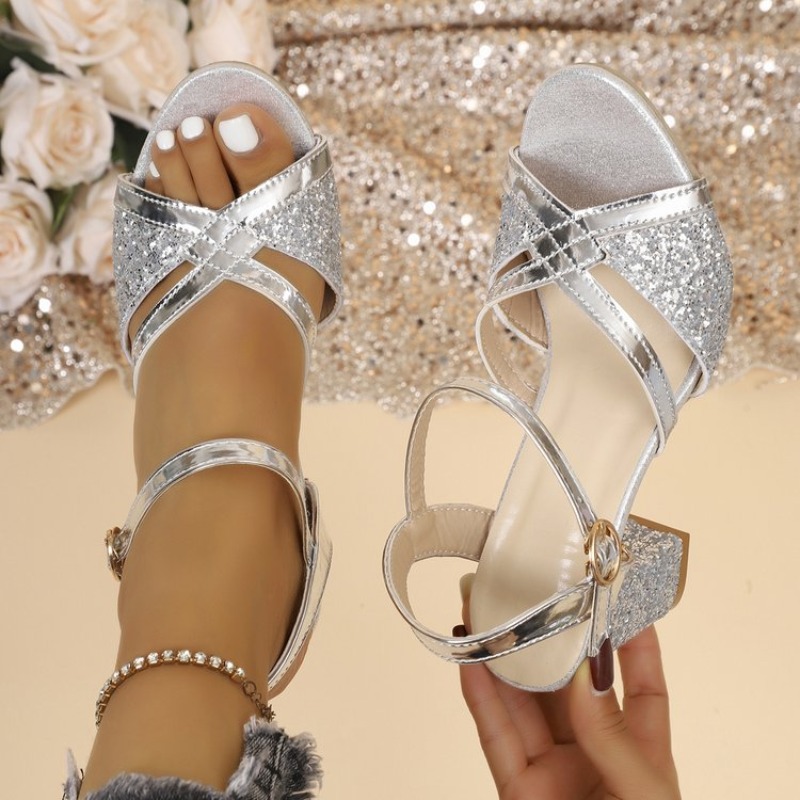 Damen Blockabsatz-Sandalen Gol – Women'S Formal Wear To A Wedding Bewertung und Preis