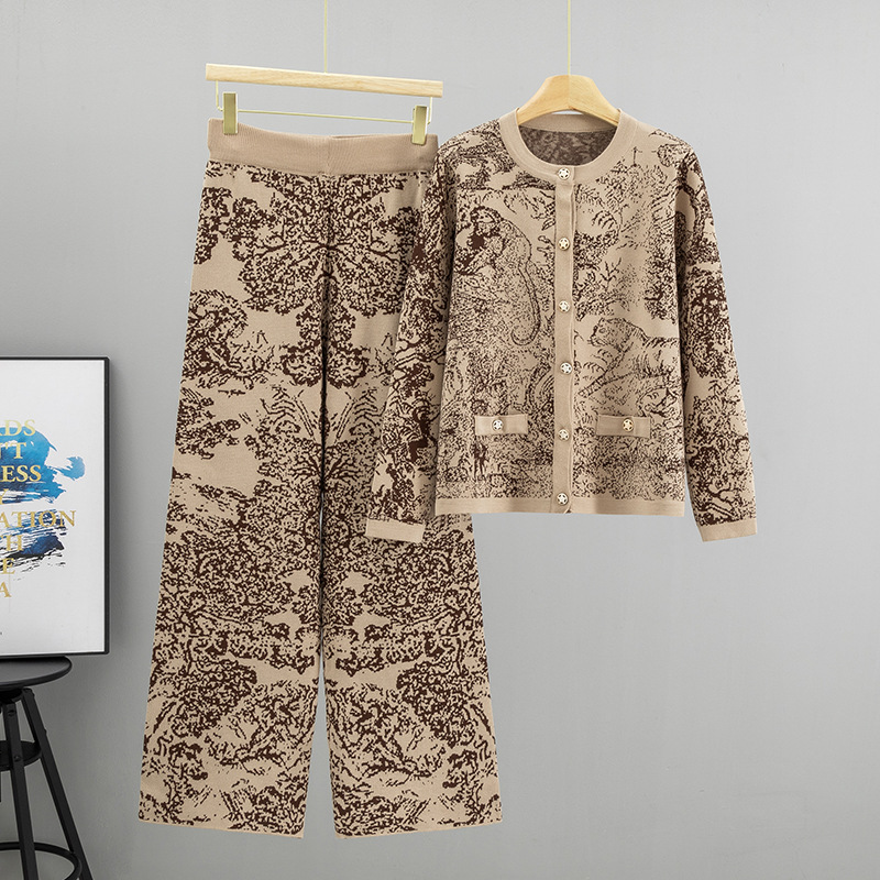 Temperament Jacquard Landschaf – Women'S Formal Wear With Pants Bewertung und Preis