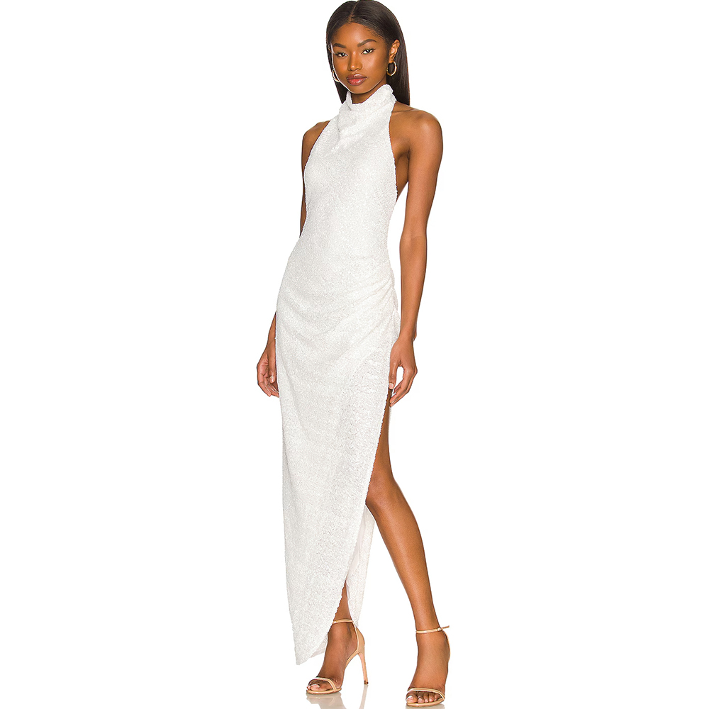 Abendkleider mit Neckholder-Au – Women'S Formal Wear Wedding Guest Bewertung und Preis