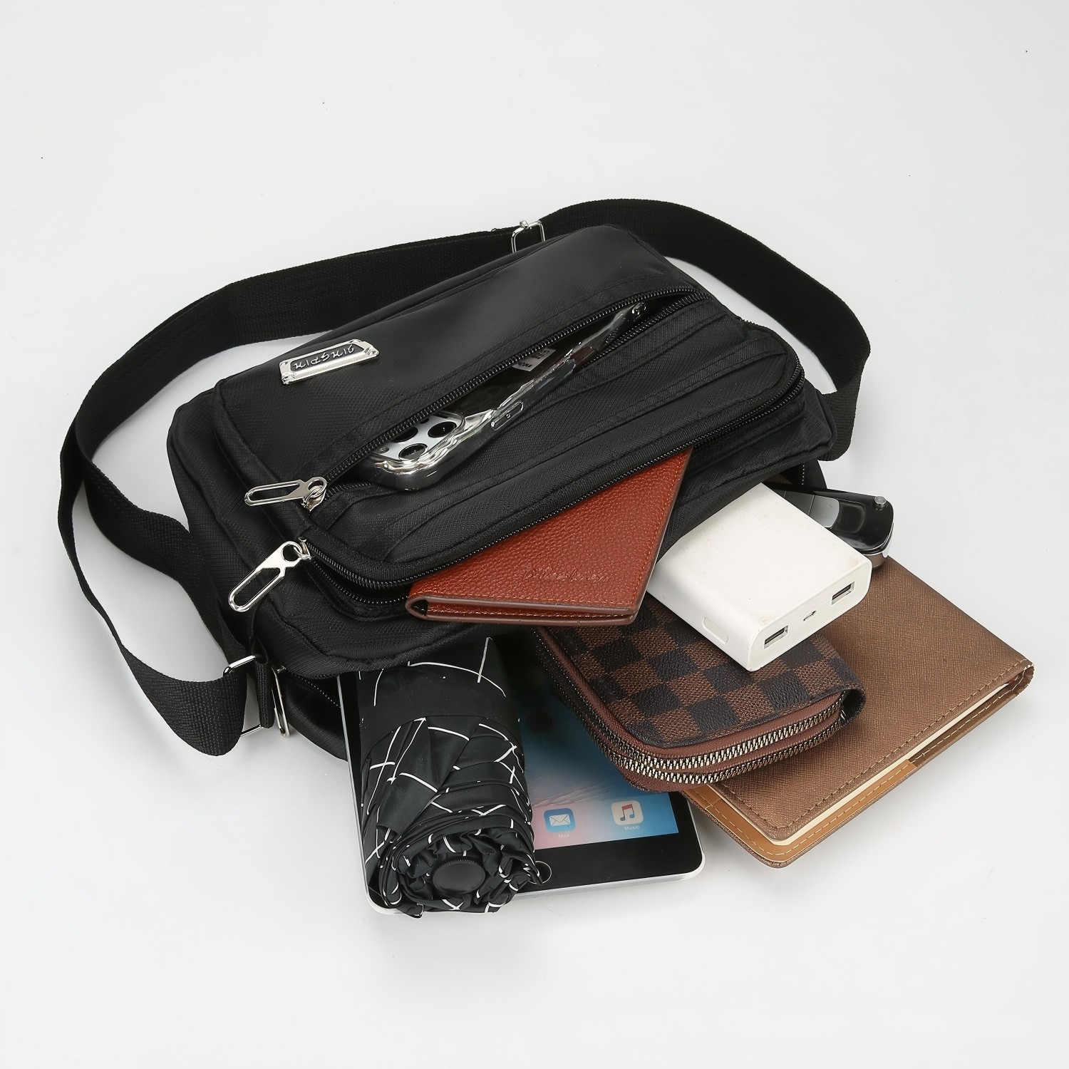 Wasserdichte Herren-Umhängetas – Structured Handbag Work Bewertung und Preis